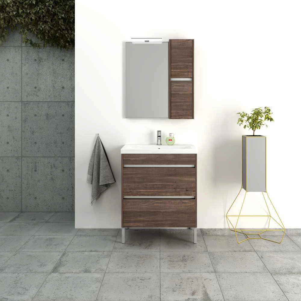 Έπιπλο Μπάνιου ZEBIS ELEGANCE 070 (70 X 87 X 47 Cm) 3 Έπιπλο Μπάνιου ZEBIS ELEGANCE 070 (70 X 87 X 47 Cm)