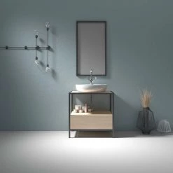 Έπιπλο Μπάνιου ZEBIS FERRO 080 (80 X 80 X 50 Cm)