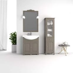 Έπιπλο Μπάνιου ZEBIS LONDRA 065 (65 X 88 X 37 Cm)