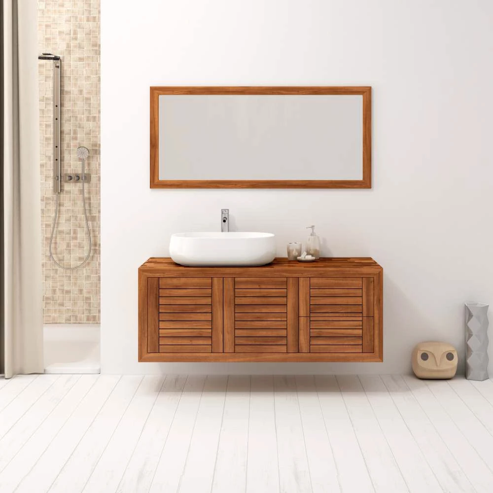 Έπιπλο Μπάνιου ZEBIS MOSAIC 130 (130 X 50 X 50 Cm) 3 Έπιπλο Μπάνιου ZEBIS MOSAIC 130 (130 X 50 X 50 Cm)