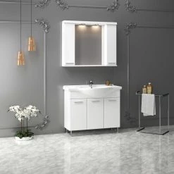 Έπιπλο Μπάνιου ZEBIS OCEAN 105 (107 X 85 X 51 Cm)