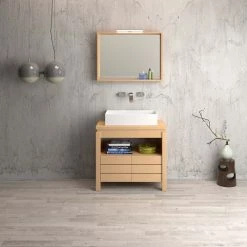 Έπιπλο Μπάνιου ZEBIS OPEN 080 (80 X 71 X 45 Cm)