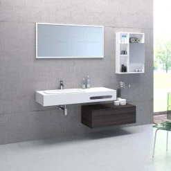 Έπιπλο Μπάνιου ZEBIS ORO 130 (130 X 50 Cm)