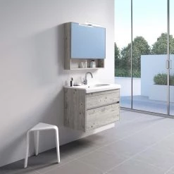 Έπιπλο Μπάνιου ZEBIS SENTIMENTI 082 (82 X 60 X 47 Cm)