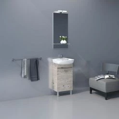 Έπιπλο Μπάνιου ZEBIS SIFNOS 045 (45 X 85 X 35 Cm)