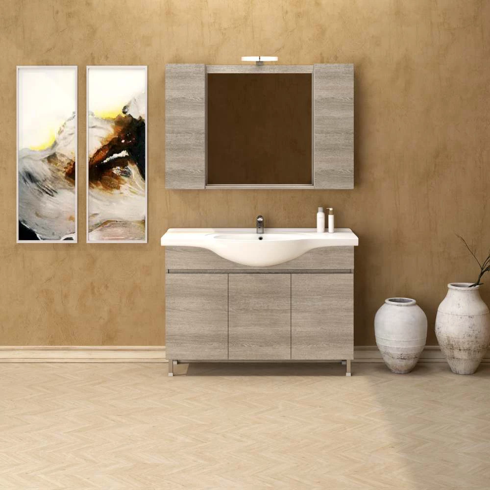 Έπιπλο Μπάνιου ZEBIS SIFNOS 120 (120 X 85 X 51 Cm) 3 Έπιπλο Μπάνιου ZEBIS SIFNOS 120 (120 X 85 X 51 Cm)