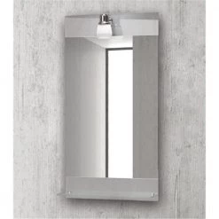 Καθρέπτης με φωτιστικό και εταζέρα KARAG 28081 85x45cm