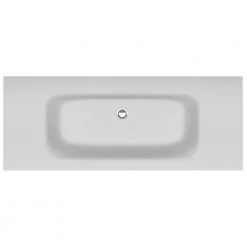 Νιπτήρας ένθετος Solid επιφάνειας KARAG ELOISE 120 120x46cm