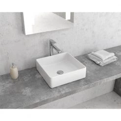 Νιπτήρας επικαθήμενος KARAG LT 2179-S 36x36cm