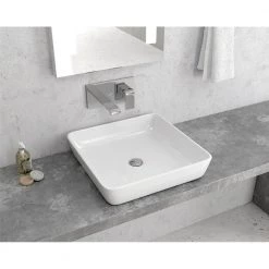 Νιπτήρας επικαθήμενος KARAG LT 2183-N 46,5x46,5cm