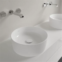Νιπτήρας επικαθήμενος VILLEROY & BOCH COLLARO 40x40 4A184001 -Έπιπλα μπάνιου Κατάστημα νιπτήρας επικαθήμενος villeroy boch collaro 40x40 4a184001 1