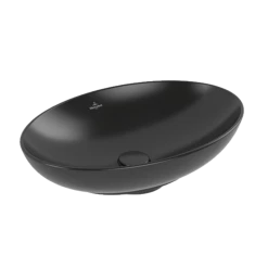 Νιπτήρας επικαθήμενος VILLEROY & BOCH LOOP & FRIENDS 56x38 Μαύρο ματ 4A4700S5