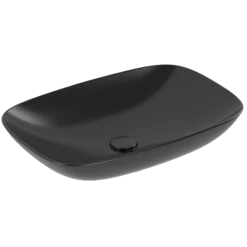 Νιπτήρας επικαθήμενος VILLEROY & BOCH LOOP & FRIENDS 62x42 Μαύρο ματ 4A5000S5