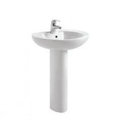 Νιπτήρας με κολώνα KARAG APHRO LP 1092 61x50 Cm