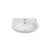 Νιπτήρας πορσελάνης HUIDA Ecuador 47 X 38 17-4640 -Έπιπλα μπάνιου Κατάστημα νιπτήρας πορσελάνης ecuador 47 x 38