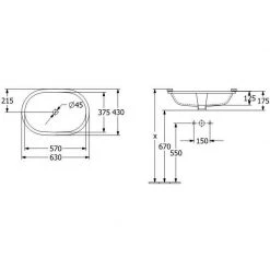 Νιπτήρας υποκαθήμενος VILLEROY & BOCH ARCHITECTURA 63x43 Λευκός 5A766001 -Έπιπλα μπάνιου Κατάστημα νιπτήρας υποκαθήμενος villeroy boch architectura63x43 λευκός 5a766001 1