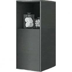 Στήλη μπάνιου DROP SORENTO 35x35x80 Cm Graphite